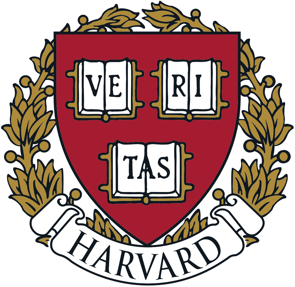 Harvard University seal, representing Peter Corbett's pending certifications from Harvard Medical School in AI transformation in healthcare