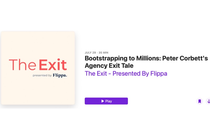 Peter Corbett on bootstrapping iStrategyLabs to millions and finding meaning after exit